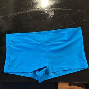 Music Legs Vibrant Blue Athletic Shorts